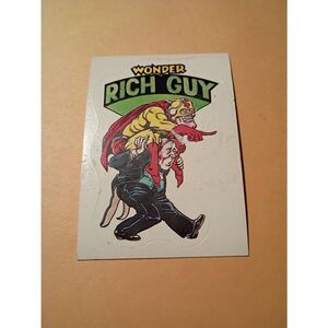 1983 General Mills Zero Heroes Trading Card Sticker Card Vintage #20